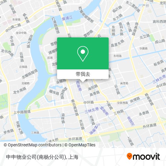 申申物业公司(南杨分公司)地图