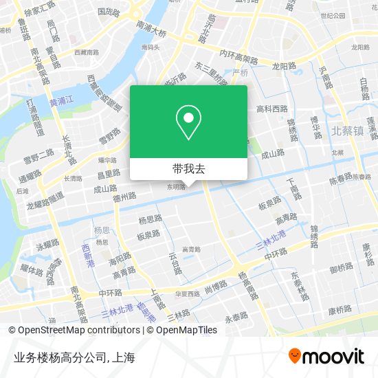 业务楼杨高分公司地图