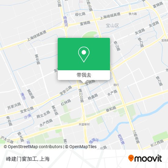 峰建门窗加工地图