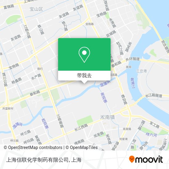 上海信联化学制药有限公司地图