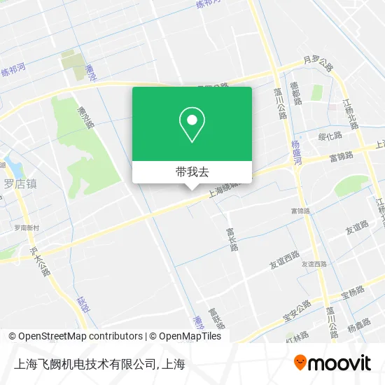 上海飞阙机电技术有限公司地图
