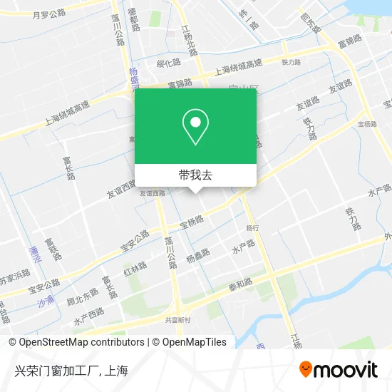 兴荣门窗加工厂地图