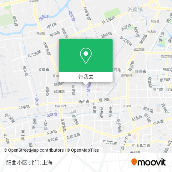 阳曲小区-北门地图