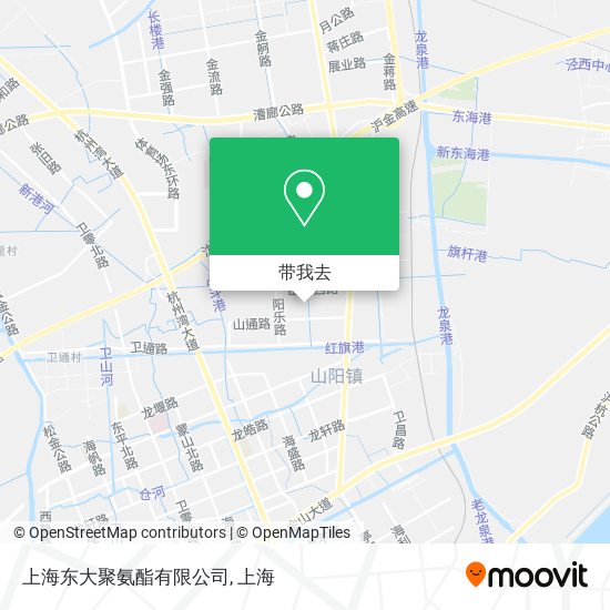 上海东大聚氨酯有限公司地图