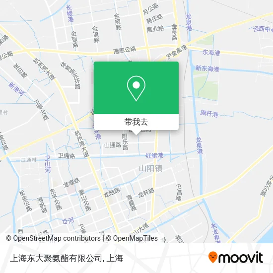 上海东大聚氨酯有限公司地图