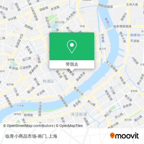 临青小商品市场-南门地图