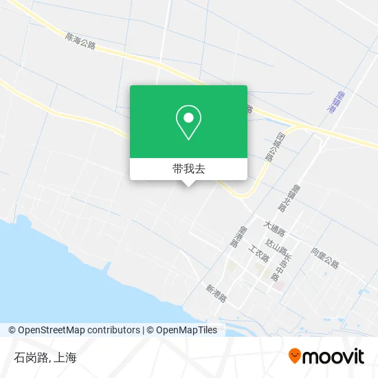 石岗路地图