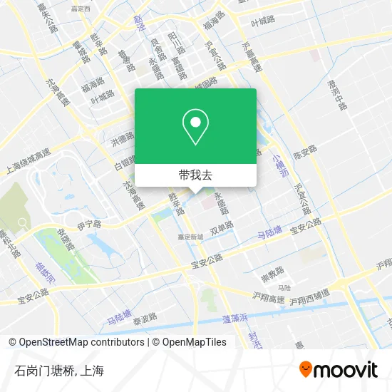 石岗门塘桥地图