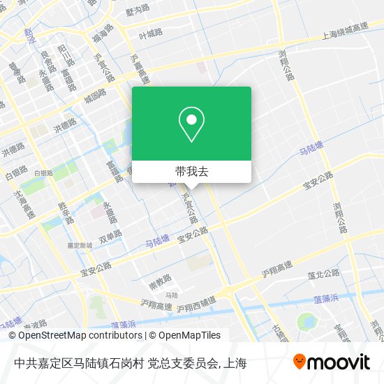 中共嘉定区马陆镇石岗村 党总支委员会地图