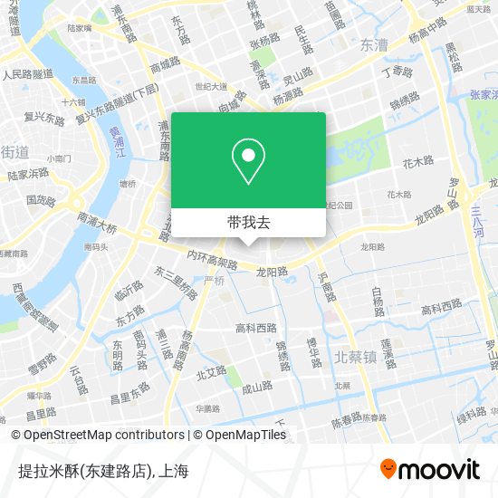 提拉米酥(东建路店)地图