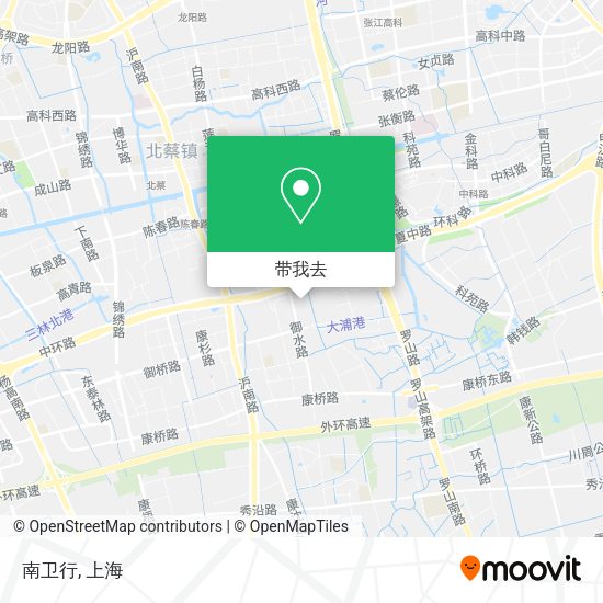 南卫行地图