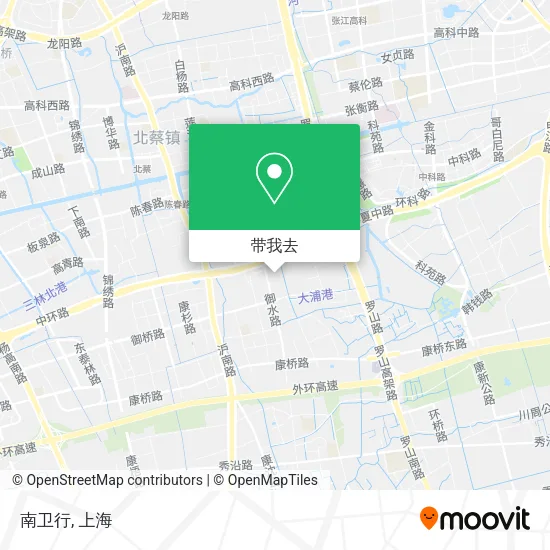 南卫行地图