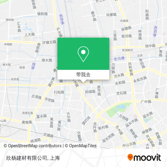 欣杨建材有限公司地图