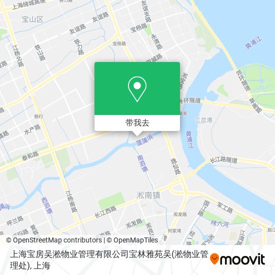 上海宝房吴淞物业管理有限公司宝林雅苑吴(淞物业管理处)地图