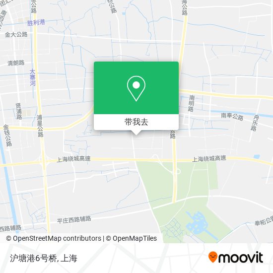 沪塘港6号桥地图