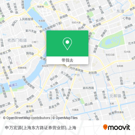 申万宏源(上海东方路证券营业部)地图