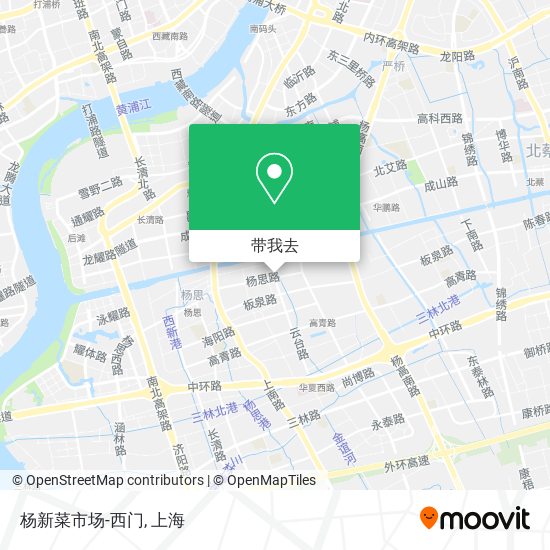 杨新菜市场-西门地图