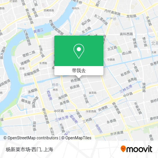杨新菜市场-西门地图