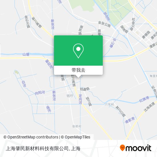 上海肇民新材料科技有限公司地图