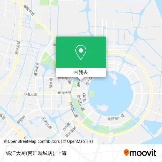 锦江大厨(南汇新城店)地图
