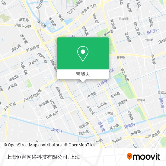 上海恒岂网络科技有限公司地图