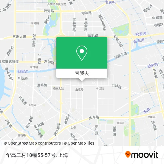 华高二村18幢55-57号地图