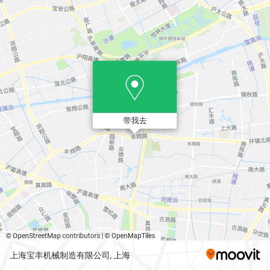 上海宝丰机械制造有限公司地图