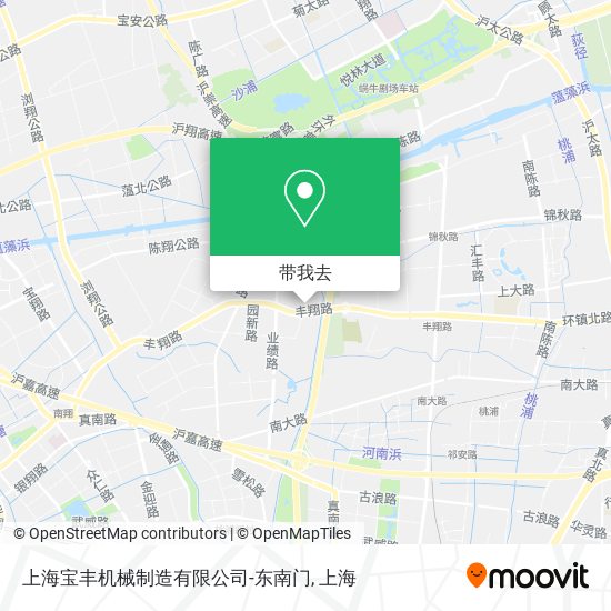 上海宝丰机械制造有限公司-东南门地图