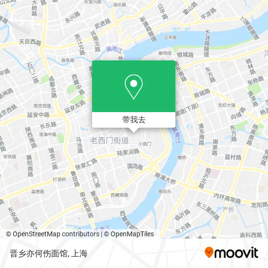晋乡亦何伤面馆地图