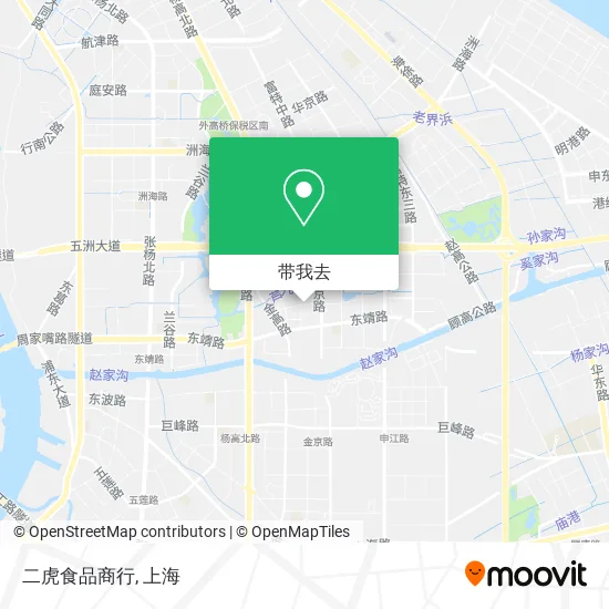 二虎食品商行地图
