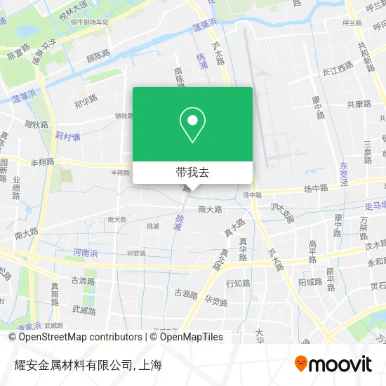耀安金属材料有限公司地图