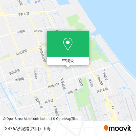 X476/沙泥路(路口)地图