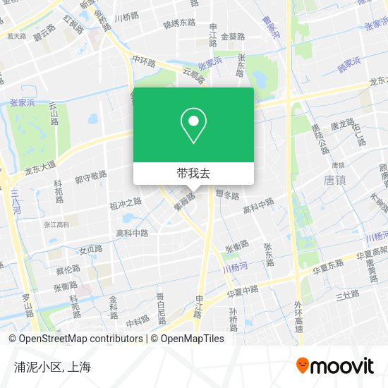 浦泥小区地图