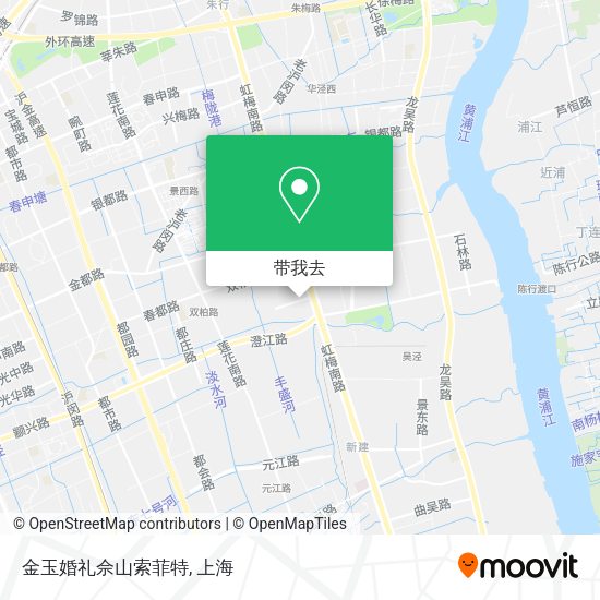 金玉婚礼佘山索菲特地图