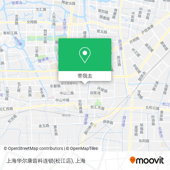 上海华尔康齿科连锁(松江店)地图