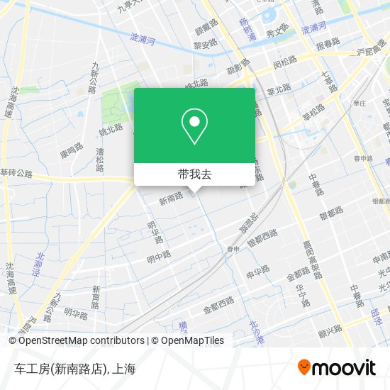 车工房(新南路店)地图