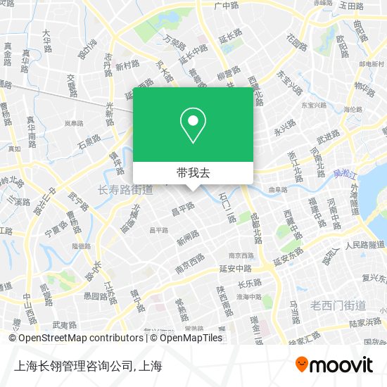 上海长翎管理咨询公司地图