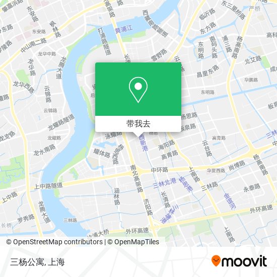 三杨公寓地图