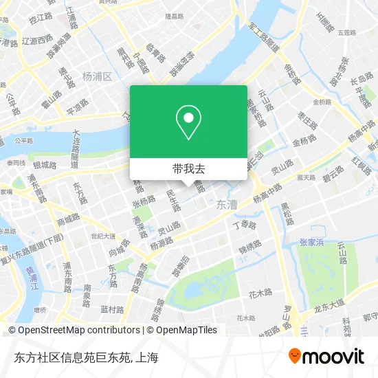 东方社区信息苑巨东苑地图