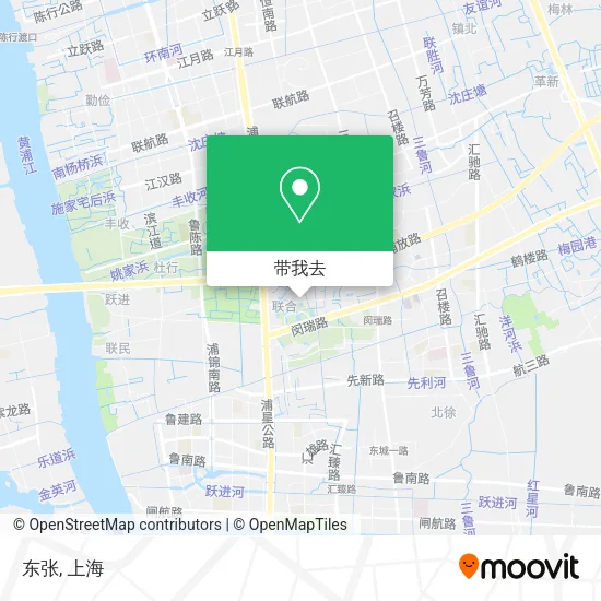 东张地图