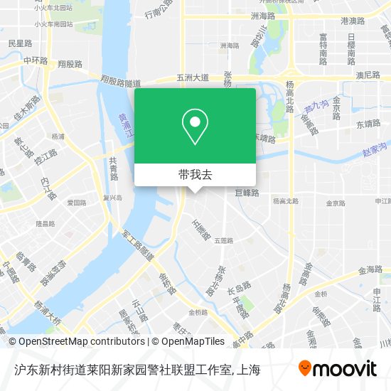 沪东新村街道莱阳新家园警社联盟工作室地图