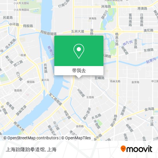 上海跆隆跆拳道馆地图