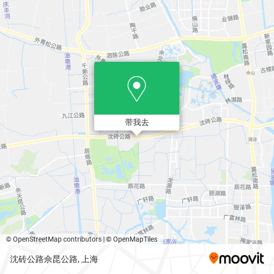 沈砖公路佘昆公路地图