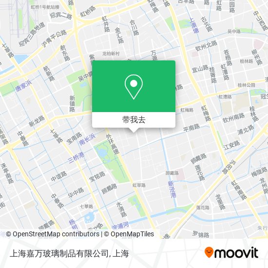 上海嘉万玻璃制品有限公司地图
