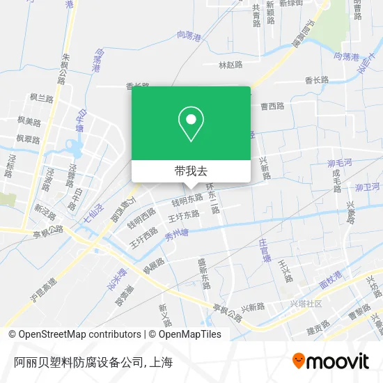 阿丽贝塑料防腐设备公司地图