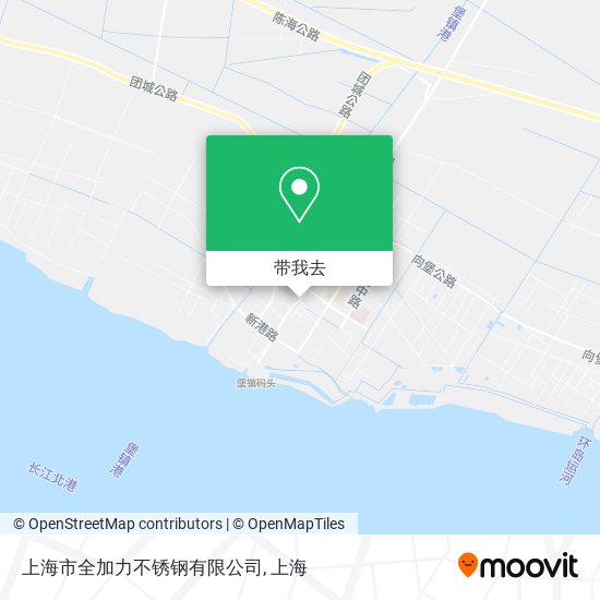 上海市全加力不锈钢有限公司地图