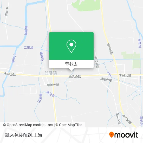 凯来包装印刷地图