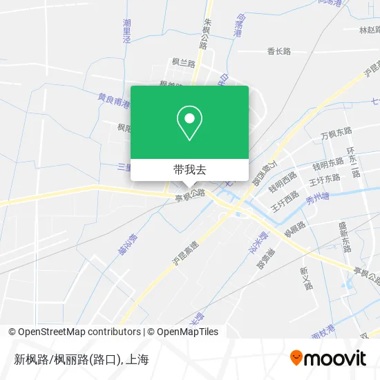 新枫路/枫丽路(路口)地图