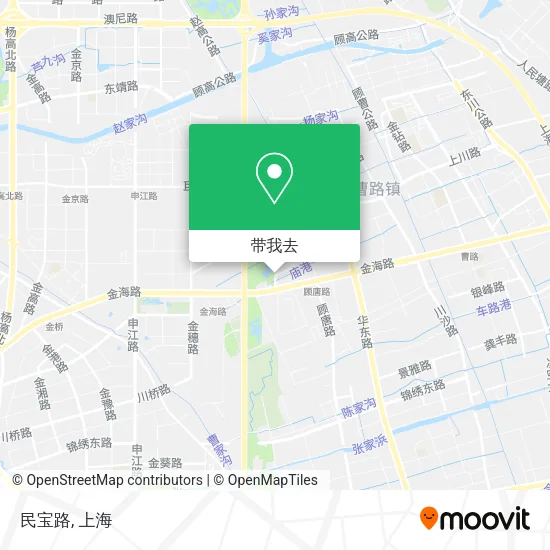 民宝路地图