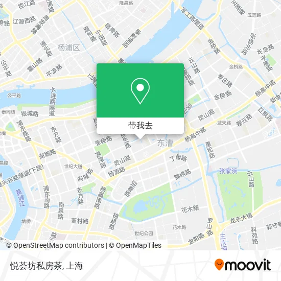 悦荟坊私房茶地图